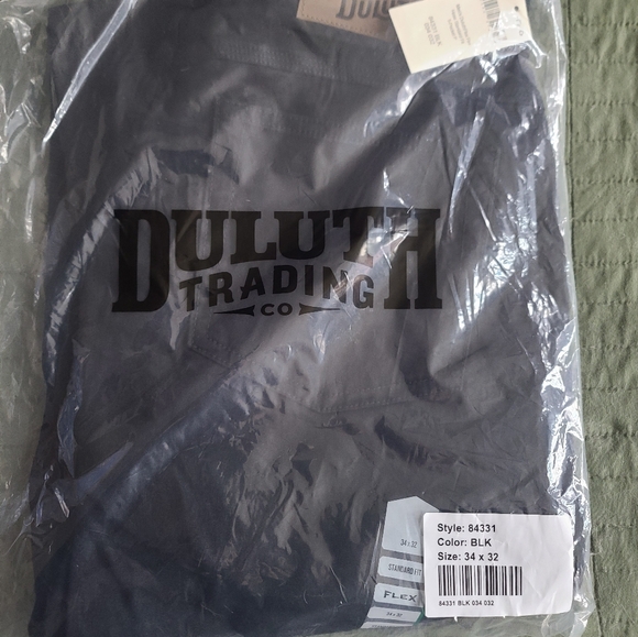 NWT Duluth Men's DuluthFlex Fire Hose Standard Fit 5-Pocket Pants 34 x 32 - Picture 4 of 5